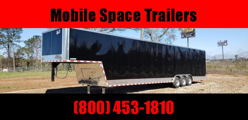 44 ft goosneck enclosed 21k gvwr 2 carhauler trailer 44 ft goosneck enclosed 21k gvwr 2 carhauler trailer