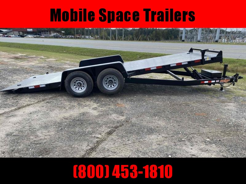 82x20 10k Power Tilt Steel Deck Equipment Trailer 82x20 10k Power Tilt Steel Deck Equipment Trailer