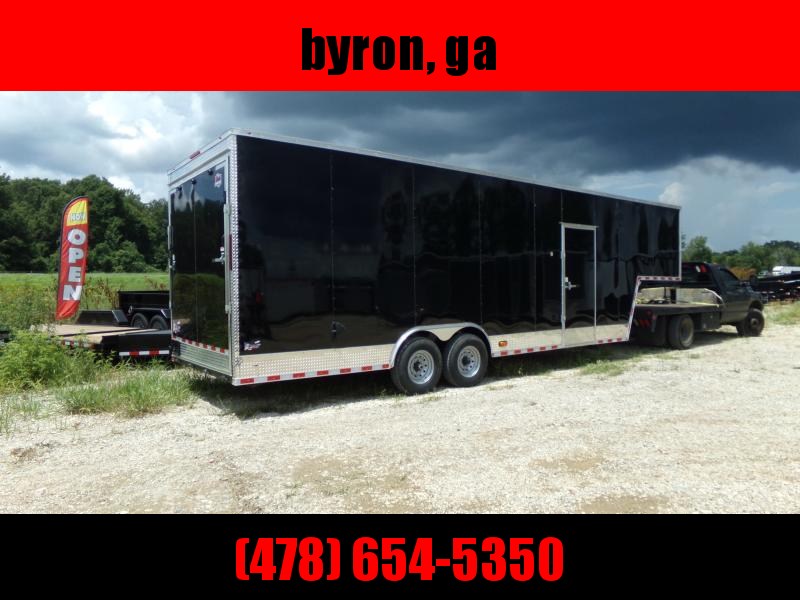 32 ft goosneck enclosed 14k gvwr carhauler trailer 32 ft goosneck enclosed 14k gvwr carhauler trailer