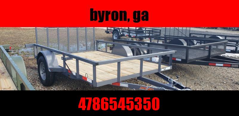 Down 2 Earth Trailers 76x12ut Utility Trailer single axle