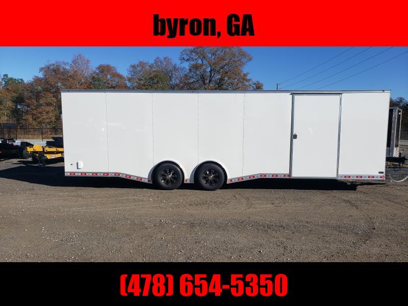 8.5x28 14k HD Carhauler trailer ramp door Enclosed Cargo Mobile Space