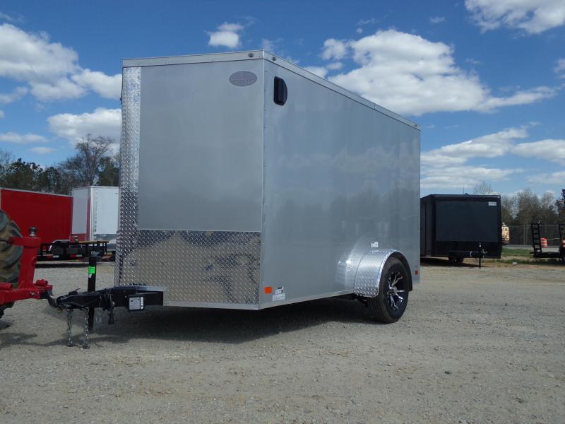 7x10 MCP ramp door Red Enclosed Cargo Trailer 7x10 MCP ramp door Red Enclosed Cargo Trailer