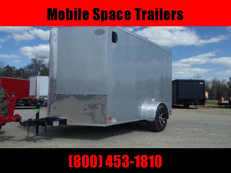 7x10 MCP ramp door Red Enclosed Cargo Trailer 7x10 MCP ramp door Red Enclosed Cargo Trailer