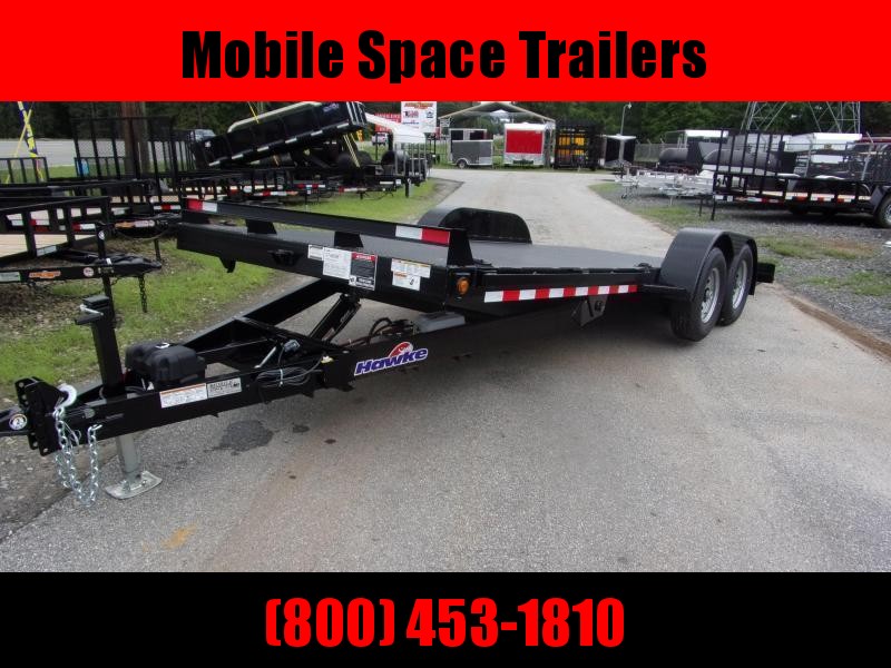 Hawke Trailers equipment 82x20 10k Hydraulic tilt deck Equipment Trailer Hawke Trailers equipment 82x20 10k Hydraulic tilt deck Equipment Trailer