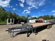 2026 Lamar 102X25 24K Deck-over EQUIPMENT TRAILER W/ MEGA RAMPS