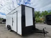 2026 Diamond Cargo 8.5X16 BLACKOUT EXTRA HEIGHT