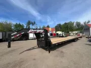 2026 Liberty Trailers 102X35+5 17.5K GOOSENECK EQUIPMENT TRAILER W/ MEGA RAMPS