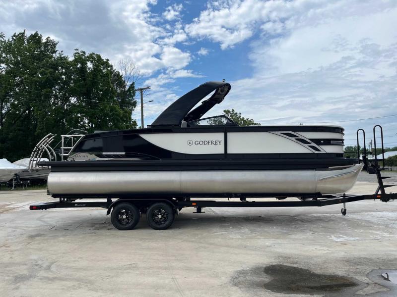 2024 Godfrey Pontoon Boats San Pan 2500DFLW Tritoon