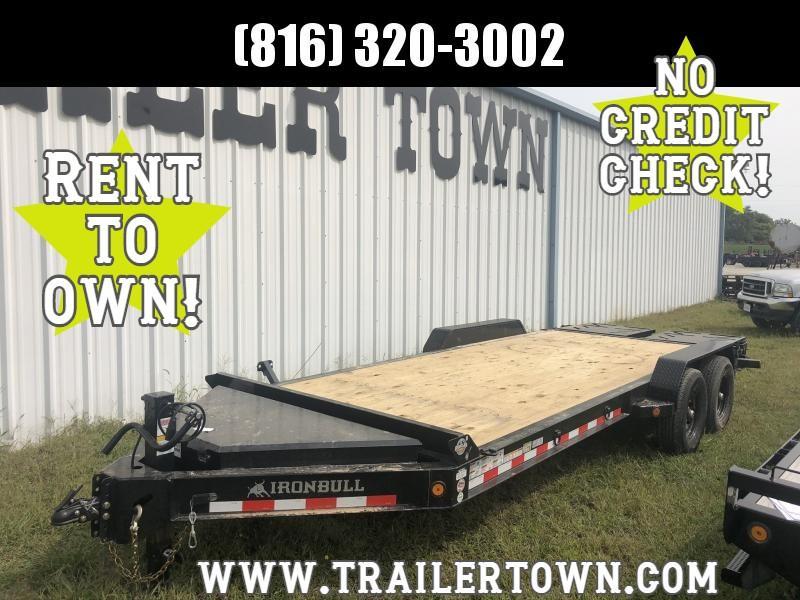 2021 IRON BULL 83X20 EQUIPMENT HAULER TRAILER WITH HEAVY DUTY I-BEAM FRAME 2021 IRON BULL 83X20 EQUIPMENT HAULER TRAILER WITH HEAVY DUTY I-BEAM FRAME