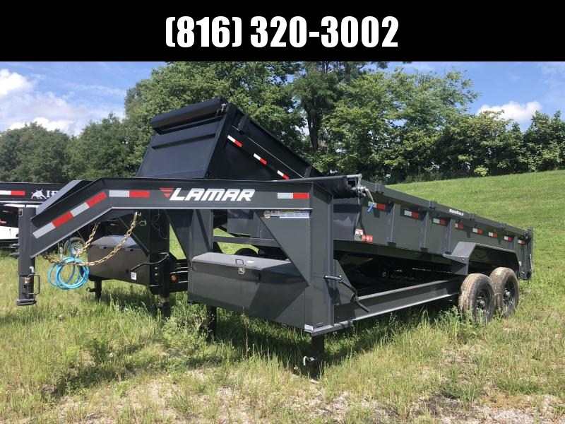 2020 LAMAR 83X16 GOOSENECK DUMP LOPRO TRAILER 2020 LAMAR 83X16 GOOSENECK DUMP LOPRO TRAILER