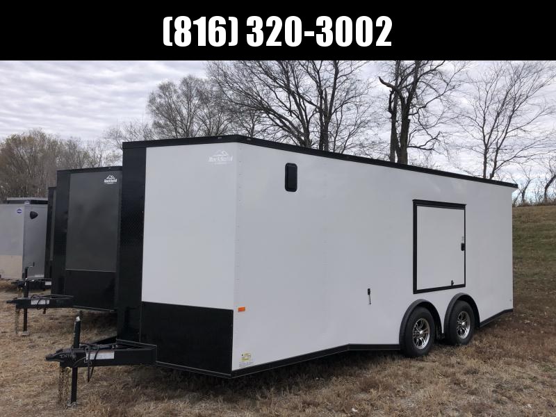 2021 ROCK SOLID 8.5 X 20 X 7 DELUXE ENCLOSED CARGO TRAILER WITH BLACK TRIM PACKAGE 2021 ROCK SOLID 8.5 X 20 X 7 DELUXE ENCLOSED CARGO TRAILER WITH BLACK TRIM PACKAGE
