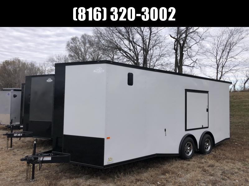 2021 ROCK SOLID 8.5 X 20 X 7 DELUXE ENCLOSED CARGO TRAILER WITH BLACK TRIM PACKAGE 2021 ROCK SOLID 8.5 X 20 X 7 DELUXE ENCLOSED CARGO TRAILER WITH BLACK TRIM PACKAGE
