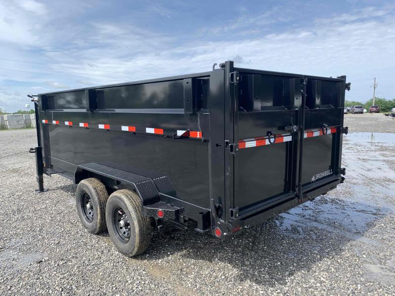 2022 IRON BULL 83X16 GOOSENECK DUMP TRAILER W/ 48" SIDES Near Me