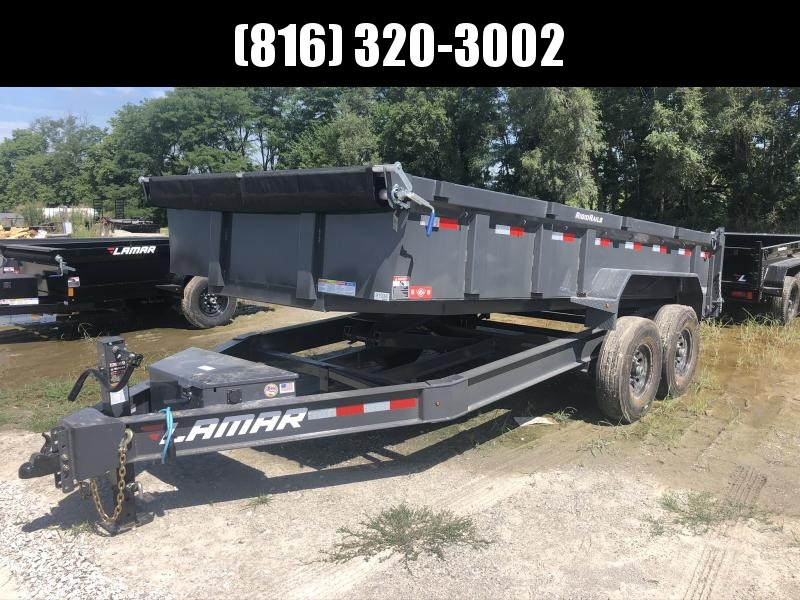 2020 LAMAR 83X16 DUMP LOPRO TRAILER W/ 14 PLY TIRES 2020 LAMAR 83X16 DUMP LOPRO TRAILER W/ 14 PLY TIRES