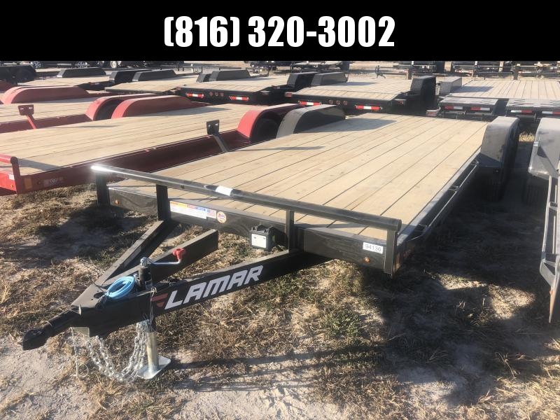2021 LAMAR 83X20 EQUIPMENT HAULER TRAILER W/ 2' DOVE TAIL 2021 LAMAR 83X20 EQUIPMENT HAULER TRAILER W/ 2' DOVE TAIL