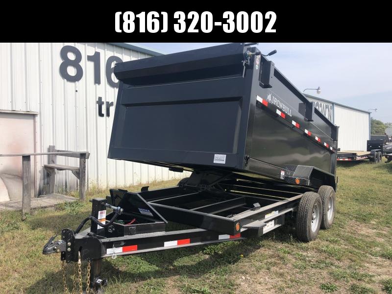 2021 IRON BULL 83X14 DUMP TRAILER W/ 48 2021 IRON BULL 83X14 DUMP TRAILER W/ 48