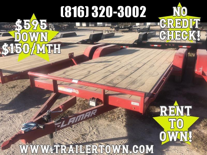 2021 LAMAR 83X18 EQUIPMENT HAULER TRAILER W/ 2' DOVE TAIL 2021 LAMAR 83X18 EQUIPMENT HAULER TRAILER W/ 2' DOVE TAIL
