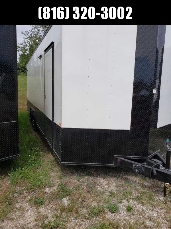 2022 ROCK SOLID 8.5 X 24 X 7 DELUXE ENCLOSED CARGO TRAILER W/ FINISHED INTERIOR AND WIRED FOR A/C 2022 ROCK SOLID 8.5 X 24 X 7 DELUXE ENCLOSED CARGO TRAILER W/ FINISHED INTERIOR AND WIRED FOR A/C