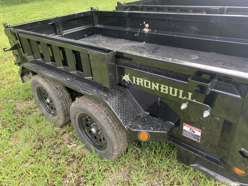 2022 IRON BULL 60X10 MINI DUMP TRAILER Missouri Trailer Classifieds