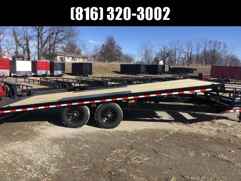 2021 IRON BULL 102X22 TILT DECKOVER EQUIPMENT HAULER TRAILER 2021 IRON BULL 102X22 TILT DECKOVER EQUIPMENT HAULER TRAILER