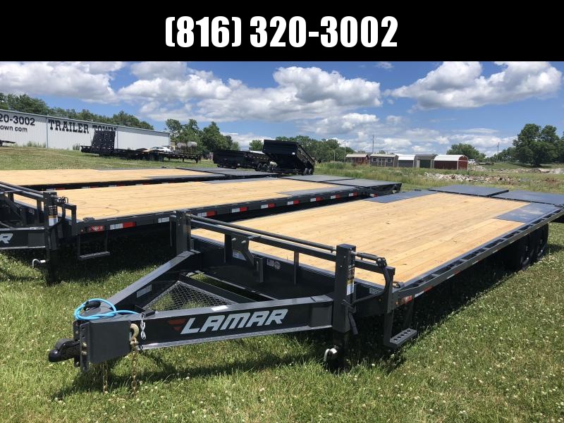 2020 LAMAR 102x22 DECKOVER EQUIPMENT TRAILER W/7K AXLES 2020 LAMAR 102x22 DECKOVER EQUIPMENT TRAILER W/7K AXLES