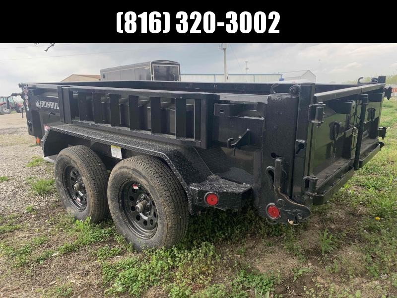 2021 IRON BULL 60X10 MINI DUMP TRAILER 2021 IRON BULL 60X10 MINI DUMP TRAILER
