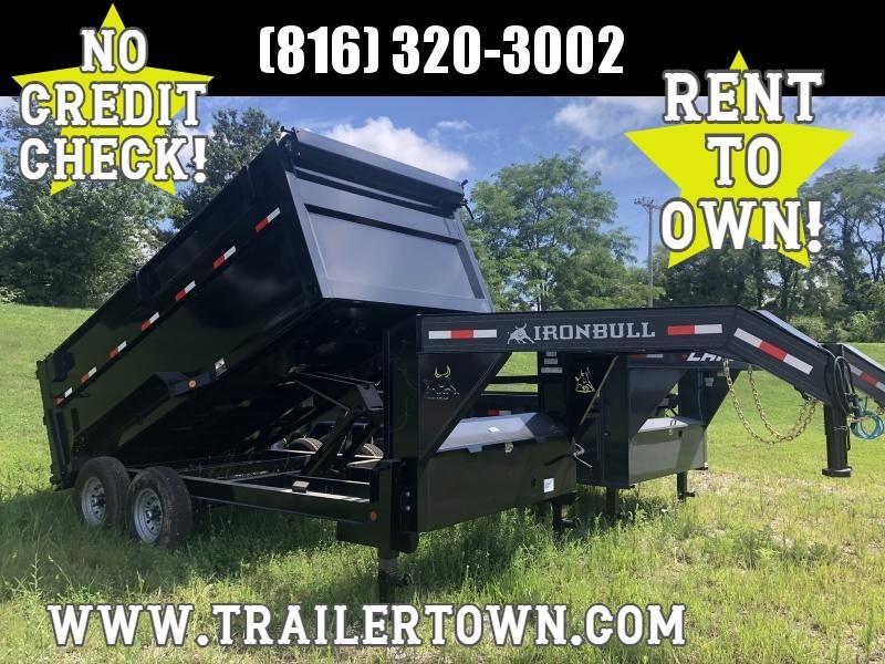 2020 IRON BULL 83X14 GOOSENECK DUMP TRAILER W/ 48" SIDES 2020 IRON BULL 83X14 GOOSENECK DUMP TRAILER W/ 48" SIDES