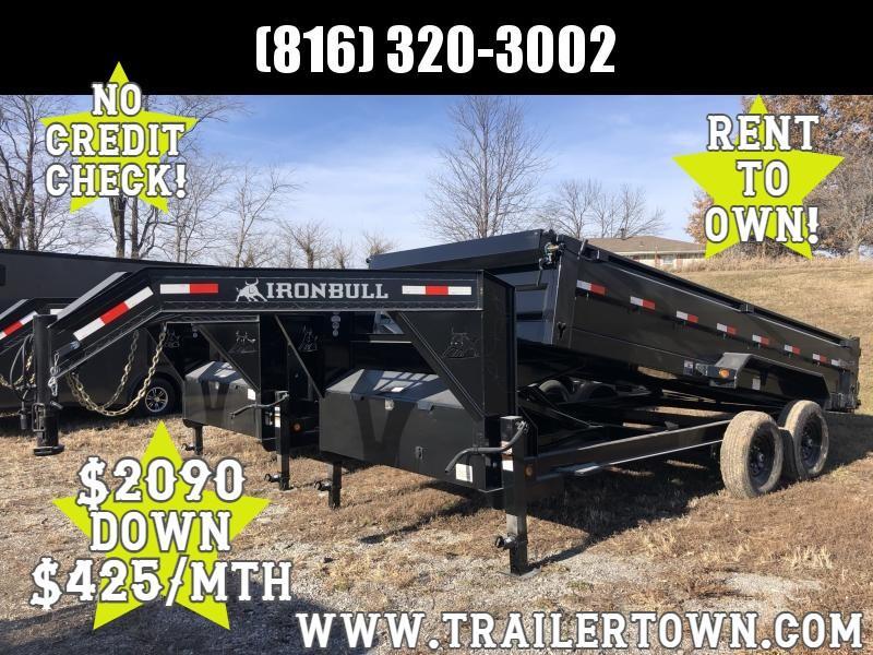2021 IRON BULL 83X16 GOOSENECK DUMP TRAILER Near Me Trailer Classifieds