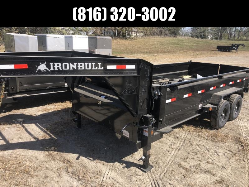 2021 IRON BULL 83X16 GOOSENECK LOPRO DUMP TRAILER 2021 IRON BULL 83X16 GOOSENECK LOPRO DUMP TRAILER