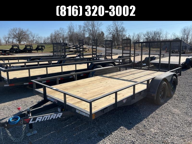 2022 LAMAR 83 x 16 TANDEM AXLE UTILITY TRAILER 2022 LAMAR 83 x 16 TANDEM AXLE UTILITY TRAILER