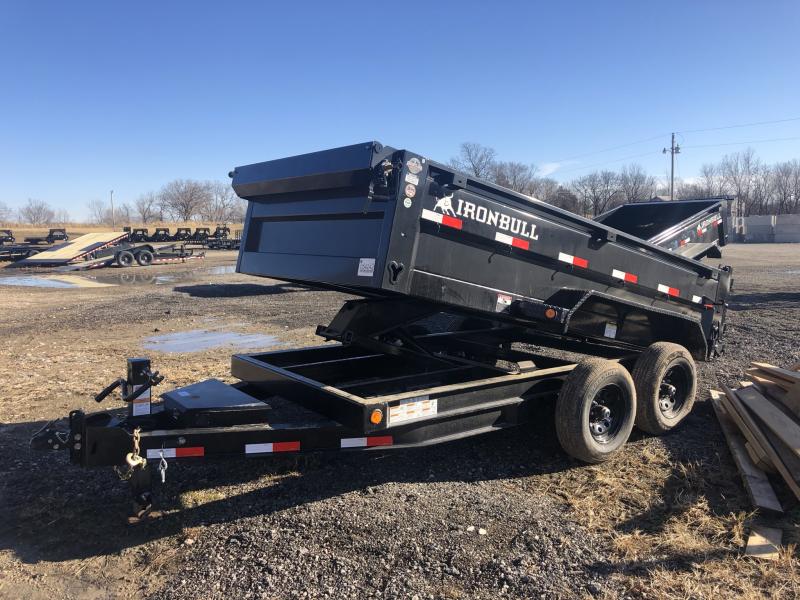 2021 IRON BULL 72X12 DUMP TRAILER W/ 52K AXLES 2021 IRON BULL 72X12 DUMP TRAILER W/ 52K AXLES