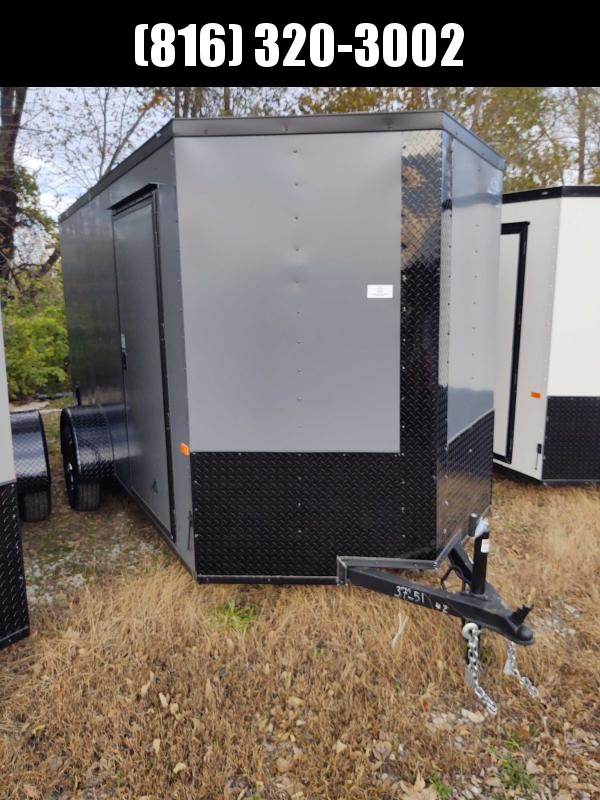 2022 ROCK SOLID 6 X 12 X 6 ENCLOSED CARGO TRAILER W/BLACK TRIM 2022 ROCK SOLID 6 X 12 X 6 ENCLOSED CARGO TRAILER W/BLACK TRIM