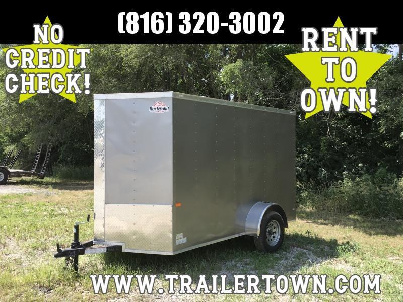 2020 ROCK SOLID 6 X 10 X 6 ENCLOSED CARGO TRAILER 2020 ROCK SOLID 6 X 10 X 6 ENCLOSED CARGO TRAILER