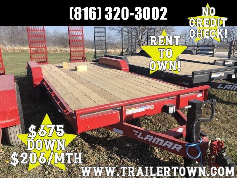 2021 LAMAR 83X20 EQUIPMENT HAULER TRAILER W/ 7K AXLES 2021 LAMAR 83X20 EQUIPMENT HAULER TRAILER W/ 7K AXLES