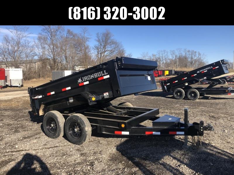 2021 IRON BULL 72X10 DUMP TRAILER W/ 52K AXLES 2021 IRON BULL 72X10 DUMP TRAILER W/ 52K AXLES