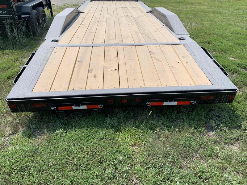 2022 IRON BULL 102 X 26 GOOSENECK EQUIPMENT TRAILER W/ DRIVE OVER