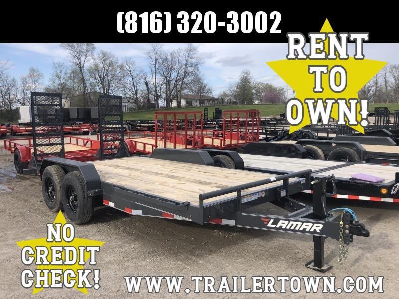 2020 LAMAR 83X16 EQUIPMENT TRAILER W/7K AXLES 2020 LAMAR 83X16 EQUIPMENT TRAILER W/7K AXLES