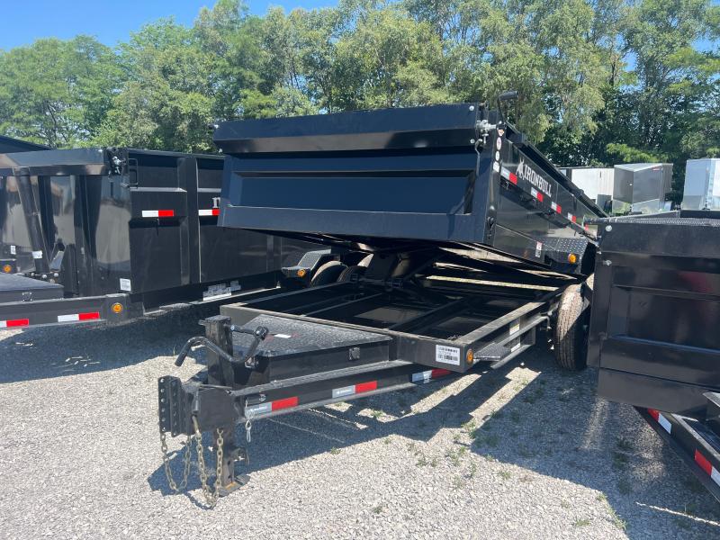 2023 IRON BULL 83X14 DUMP TRAILER W/SCISSOR HOIST
