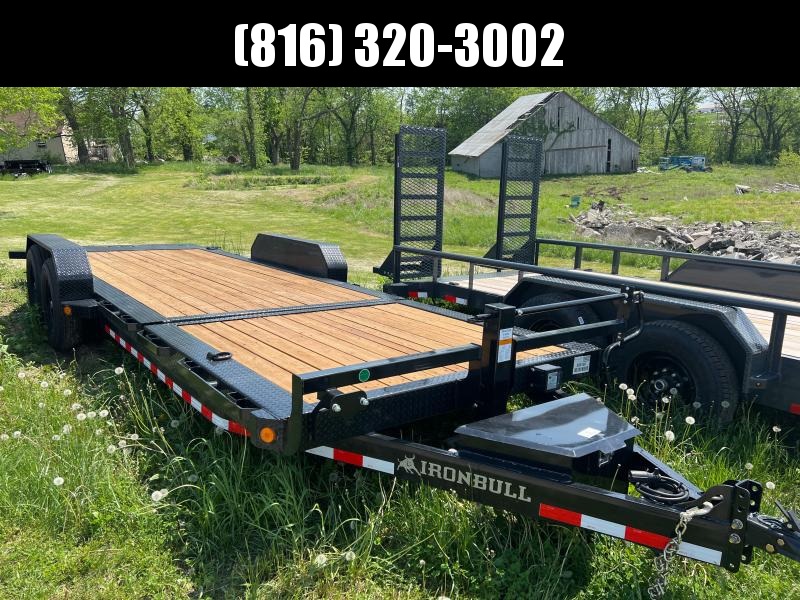 2022 IRON BULL 83X22 TILT EQUIPMENT HAULER TRAILER 2022 IRON BULL 83X22 TILT EQUIPMENT HAULER TRAILER