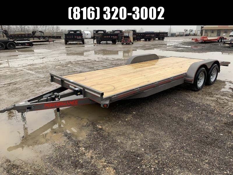2021 PERFORMANCE 83 x 20 EQUIPMENT TRAILER W/ 2' DOVE TAIL 2021 PERFORMANCE 83 x 20 EQUIPMENT TRAILER W/ 2' DOVE TAIL