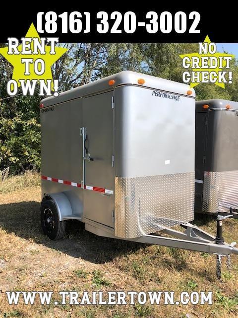 2020 PERFORMANCE 5 X 8 X 6.5 ENCLOSED CARGO TRAILER W/ STEEL SIDES 2020 PERFORMANCE 5 X 8 X 6.5 ENCLOSED CARGO TRAILER W/ STEEL SIDES