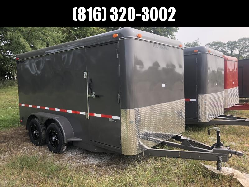 2020 PERFORMANCE 7 X 14 X 6.5 ENCLOSED CARGO TRAILER W/ STEEL SIDES 2020 PERFORMANCE 7 X 14 X 6.5 ENCLOSED CARGO TRAILER W/ STEEL SIDES