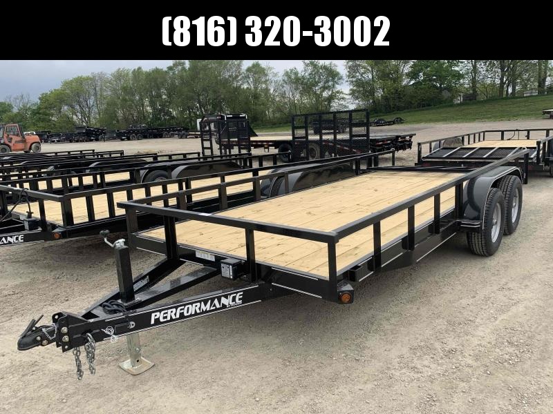 2021 PERFORMANCE 83 x 18 UTILITY TRAILER W/ 52K AXLES 2021 PERFORMANCE 83 x 18 UTILITY TRAILER W/ 52K AXLES