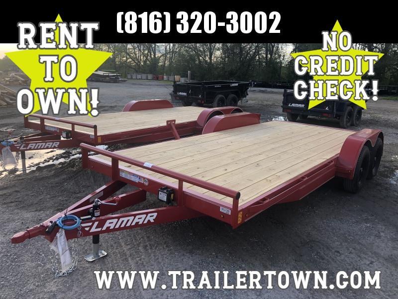 2020 LAMAR 83X18 EQUIPMENT HAULER TRAILER 2020 LAMAR 83X18 EQUIPMENT HAULER TRAILER