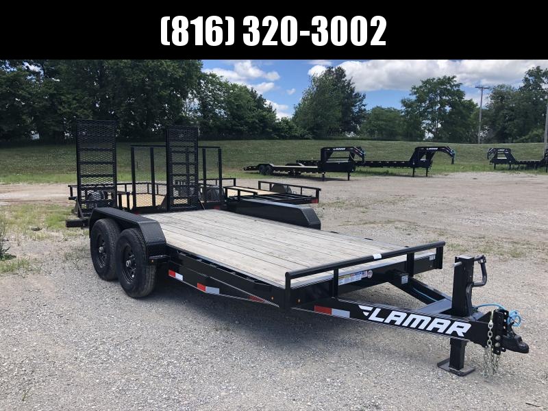 2020 LAMAR 83X18 EQUIPMENT HAULER TRAILER W/ 7K AXLES 2020 LAMAR 83X18 EQUIPMENT HAULER TRAILER W/ 7K AXLES