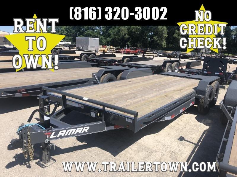 2020 LAMAR 83X20 EQUIPMENT HAULER TRAILER W/ 7K AXLES 2020 LAMAR 83X20 EQUIPMENT HAULER TRAILER W/ 7K AXLES