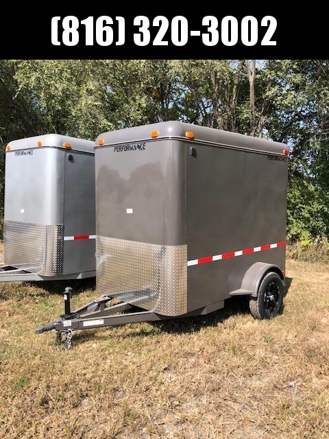2020 PERFORMANCE 5 X 8 X 6.5 ENCLOSED CARGO TRAILER W/ STEEL SIDES 2020 PERFORMANCE 5 X 8 X 6.5 ENCLOSED CARGO TRAILER W/ STEEL SIDES