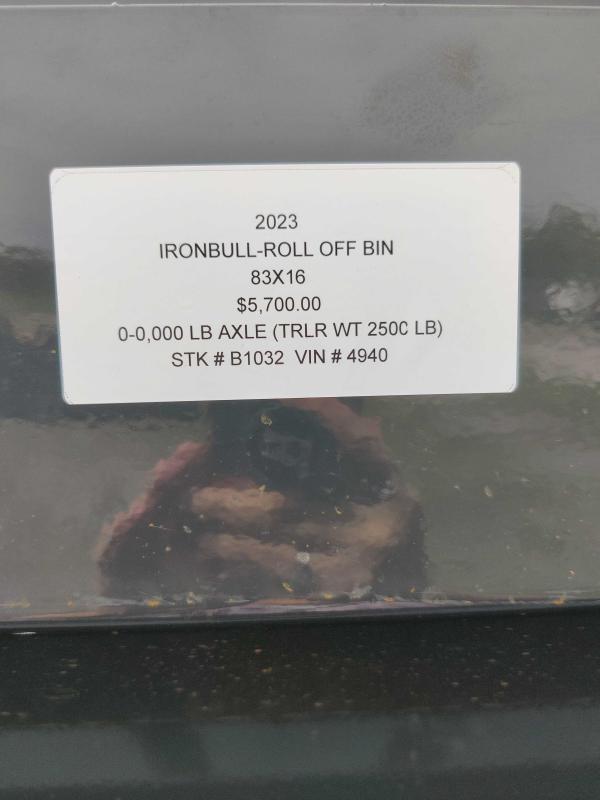 new Dump Trailers Iron Bull  for sale, in Holt, MO Thumbnail 4