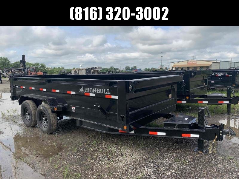 2022 IRON BULL 83X16 DUMP TRAILER 2022 IRON BULL 83X16 DUMP TRAILER