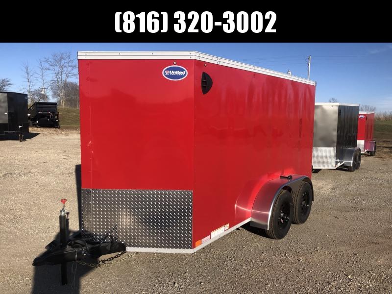 2021 UNITED 6x12x6 ENCLOSED CARGO TRAILER 2021 UNITED 6x12x6 ENCLOSED CARGO TRAILER